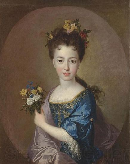 Francois de Troy Portrait of Louisa Maria Stuart France oil painting art